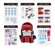 2 Person Comfort Survival Kit, Backpack