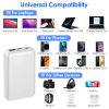 10000mAh Portable Charger Battery Pack for Heated Blanket Vest Jacket Power Bank with Type-C USB Cable Fit For IOSPhone 14 Android And More 5V/2A DC12