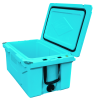 Hot Selling Blue color 65QT Outdoor cooler fish ice chest Box 2022 Popular Camping Cooler Box