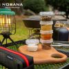 Multifunctional folding drain picnic table storage folding mesh table outdoor barbecue table camping mesh table