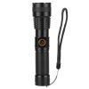 Tactical LED Flashlight Zoomable Rechargeable Search Light Torch