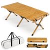 Portable Picnic Table with Carry Bag for Camping and BBQ